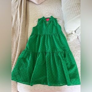 NWOT lilly Pulitzer novella dress green xs